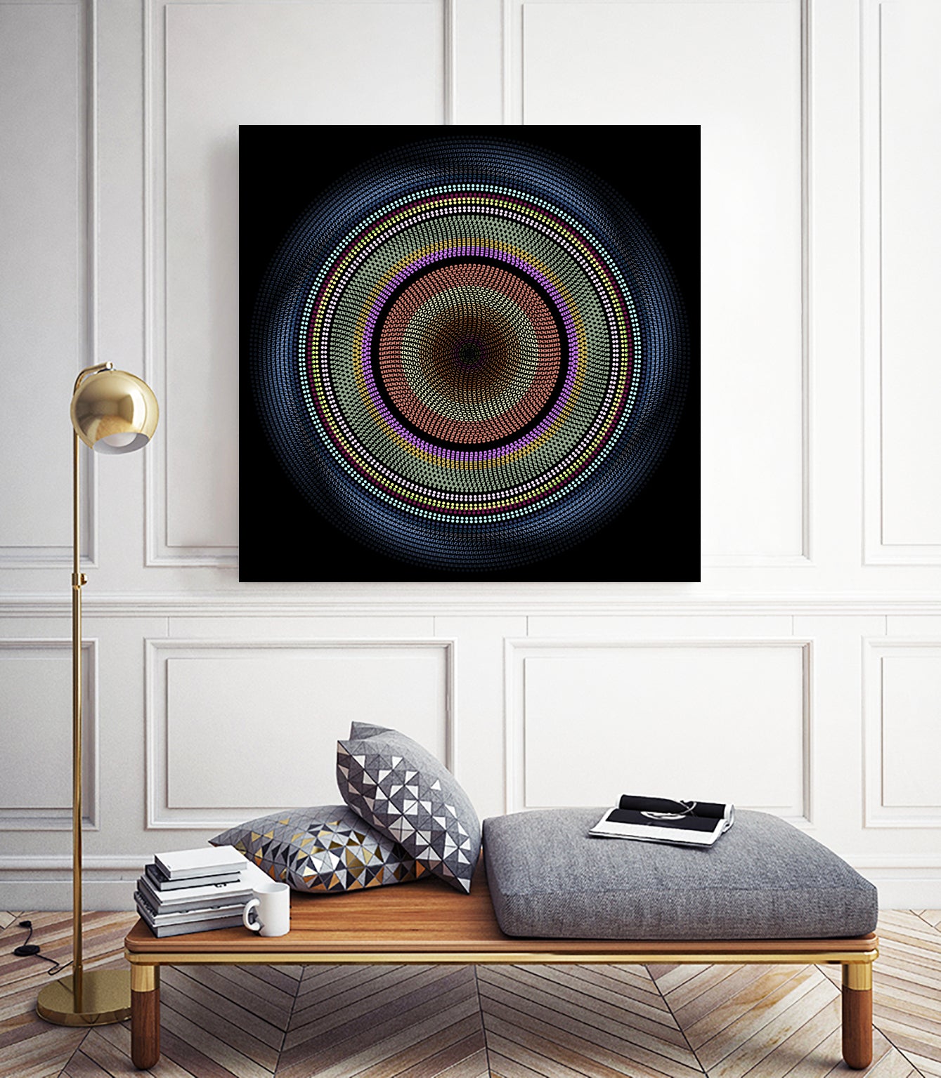 Spinning (I) by Angelo Cerantola on GIANT ART - black vector illustration