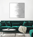 Concrete Fringe W On Side by Emeline Tate-Robertson on GIANT ART - gray digital painting