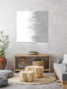 Concrete Fringe W On Side by Emeline Tate-Robertson on GIANT ART - gray digital painting