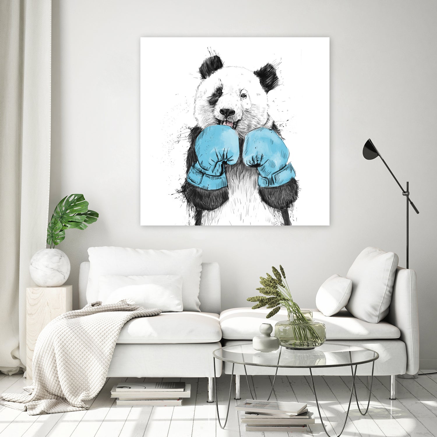 The Winner by Solti Balázs on GIANT ART - blue digital painting