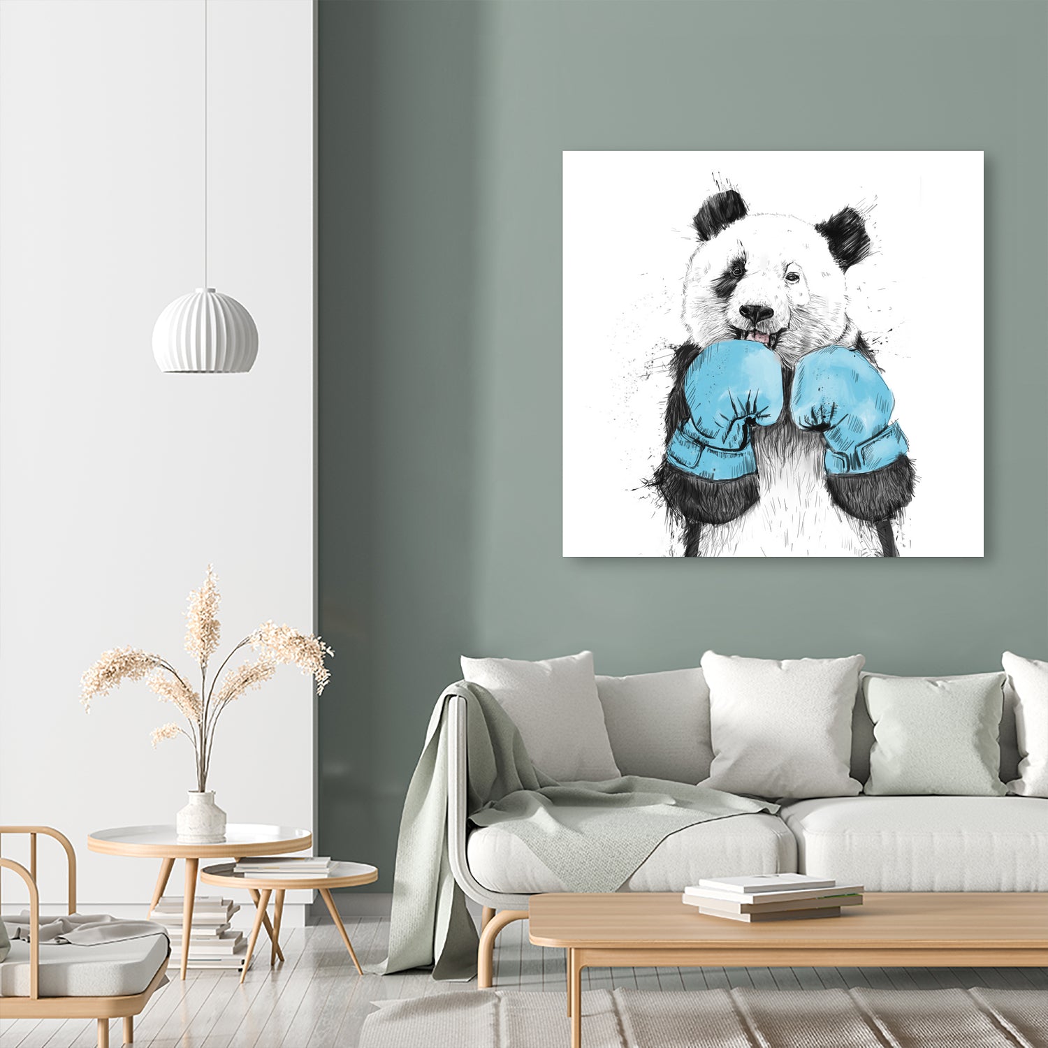 The Winner by Solti Balázs on GIANT ART - blue digital painting