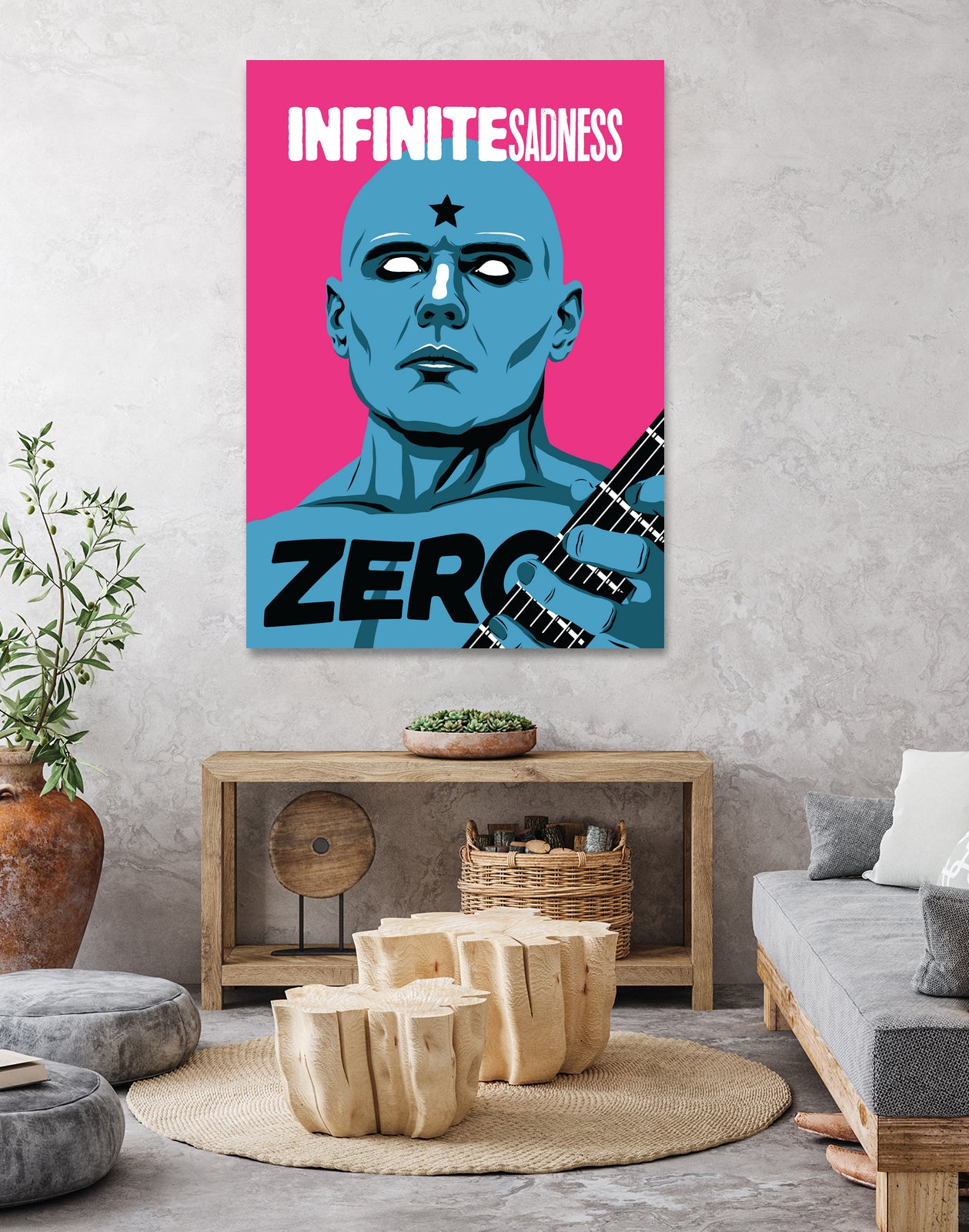 Infinite Sadness by Bily Mariano da Luz on GIANT ART - blue digital painting