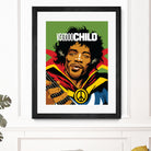 Vodoo Child by Bily Mariano da Luz on GIANT ART - green digital painting