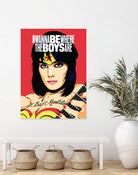 I Wanna Be Where the Boys Are by Bily Mariano da Luz on GIANT ART - red digital painting