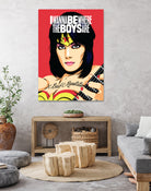 I Wanna Be Where the Boys Are by Bily Mariano da Luz on GIANT ART - red digital painting