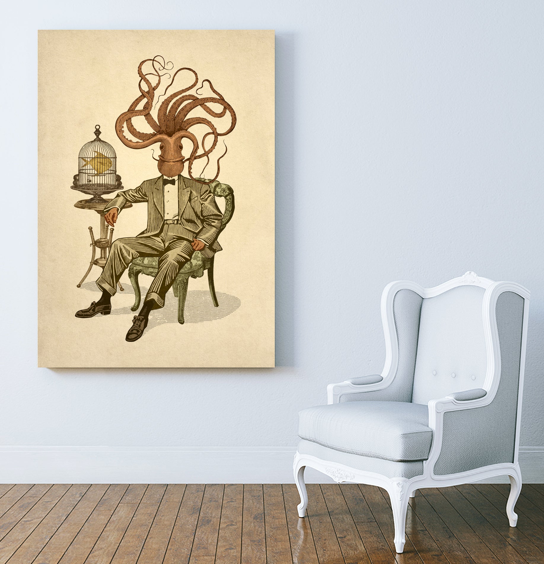 Haircut Number 8 by Pepe Torres on GIANT ART - yellow digital drawing