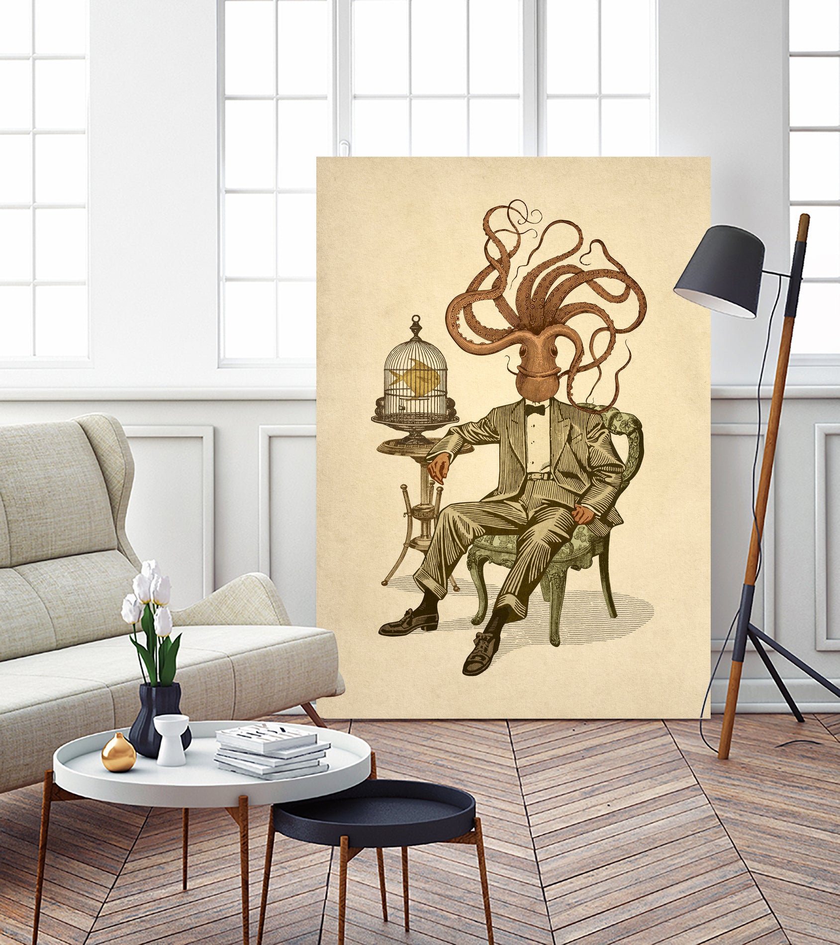 Haircut Number 8 by Pepe Torres on GIANT ART - yellow digital drawing