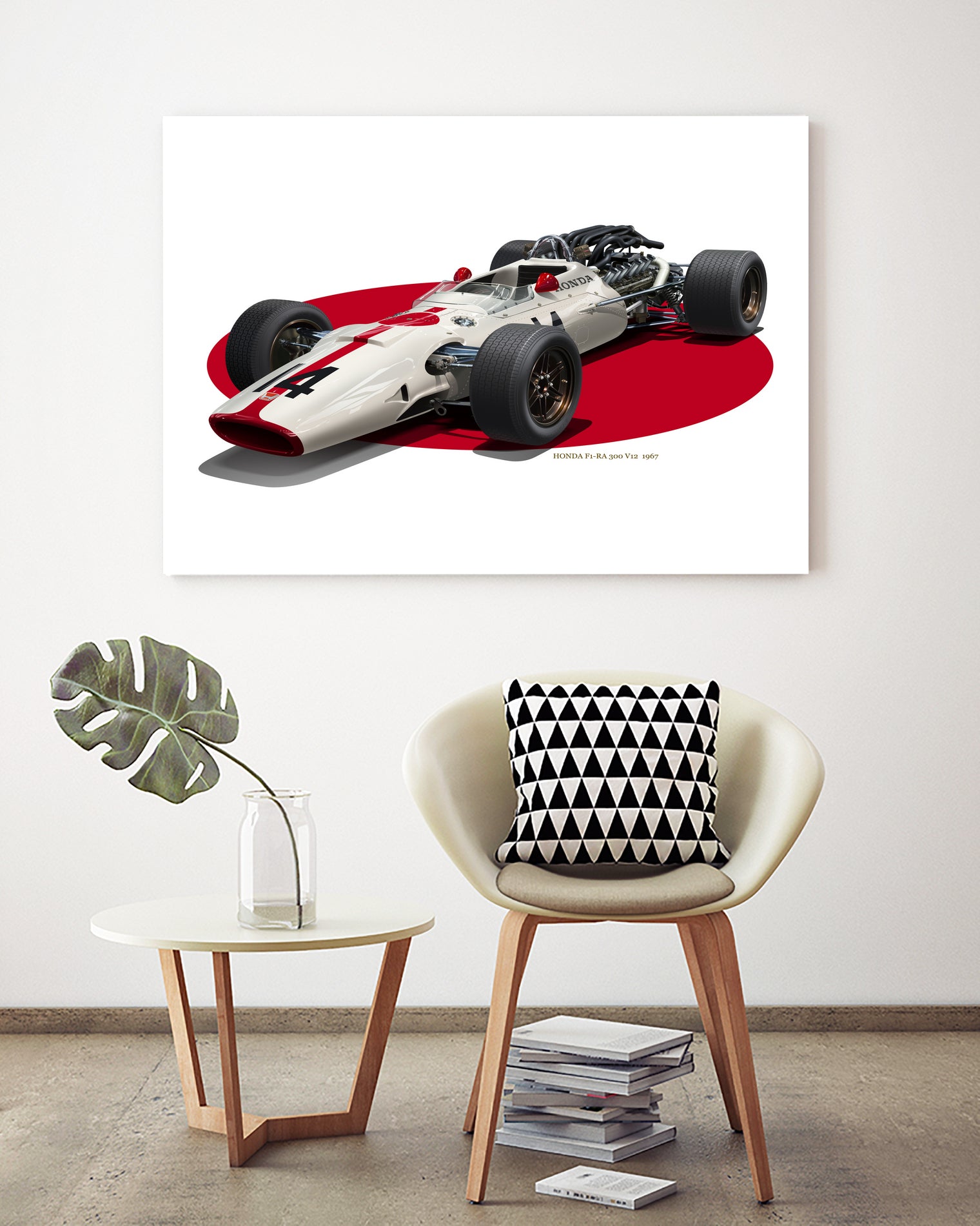 Honda F1 RA300 by Yassuo Igai on GIANT ART - red digital drawing
