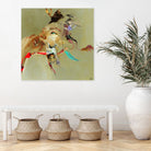 Waiting by Archan Nair on GIANT ART - brown digital painting