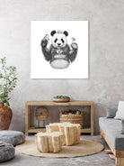 Punk Panda by Ronny Petrus Johannes Kools on GIANT ART - black character design