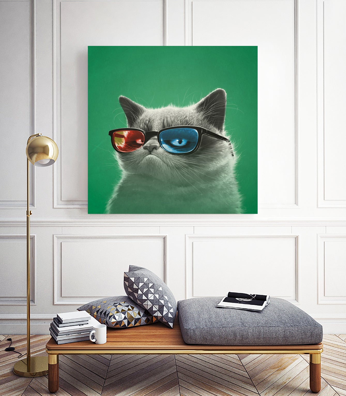 3D by Lukáš Brežák on GIANT ART - green digital painting