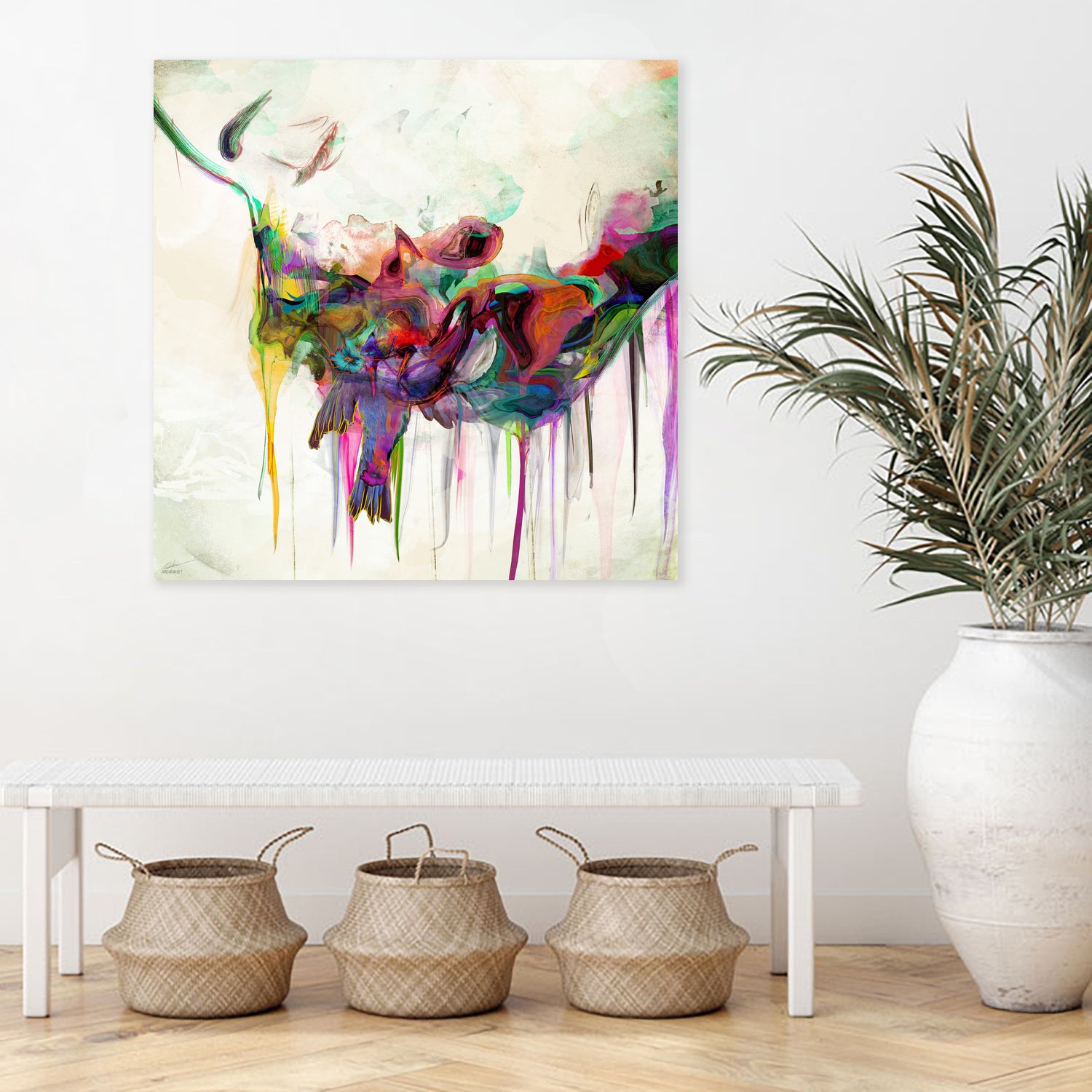 State of Being by Archan Nair on GIANT ART - white digital painting