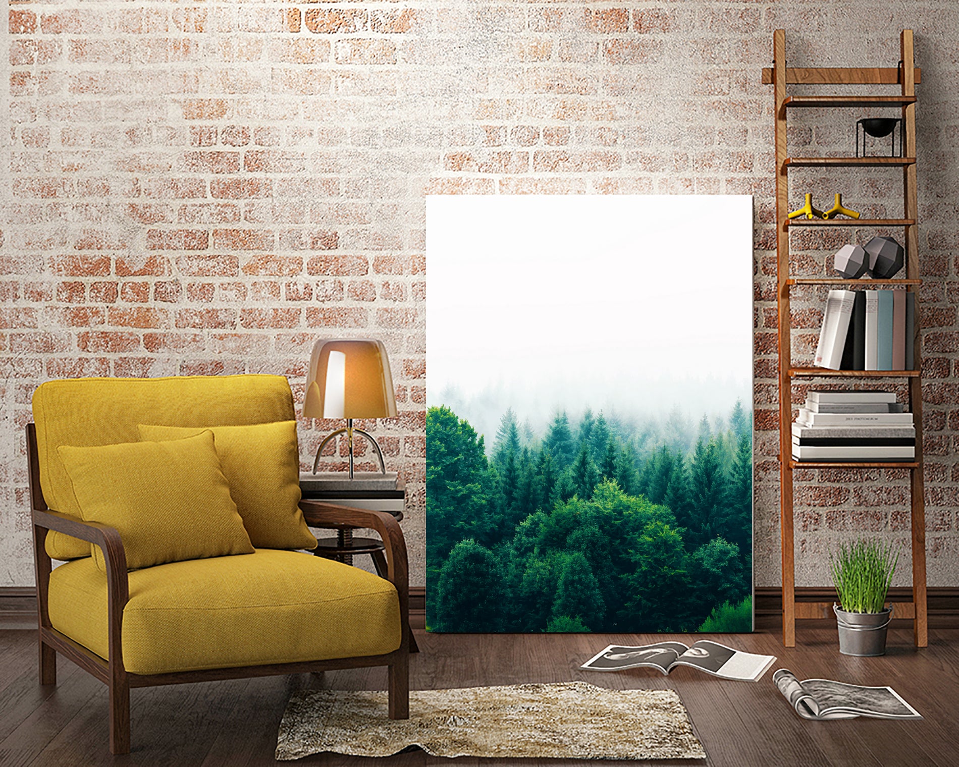 Adventure by Uma Gokhale on GIANT ART - green photo illustration