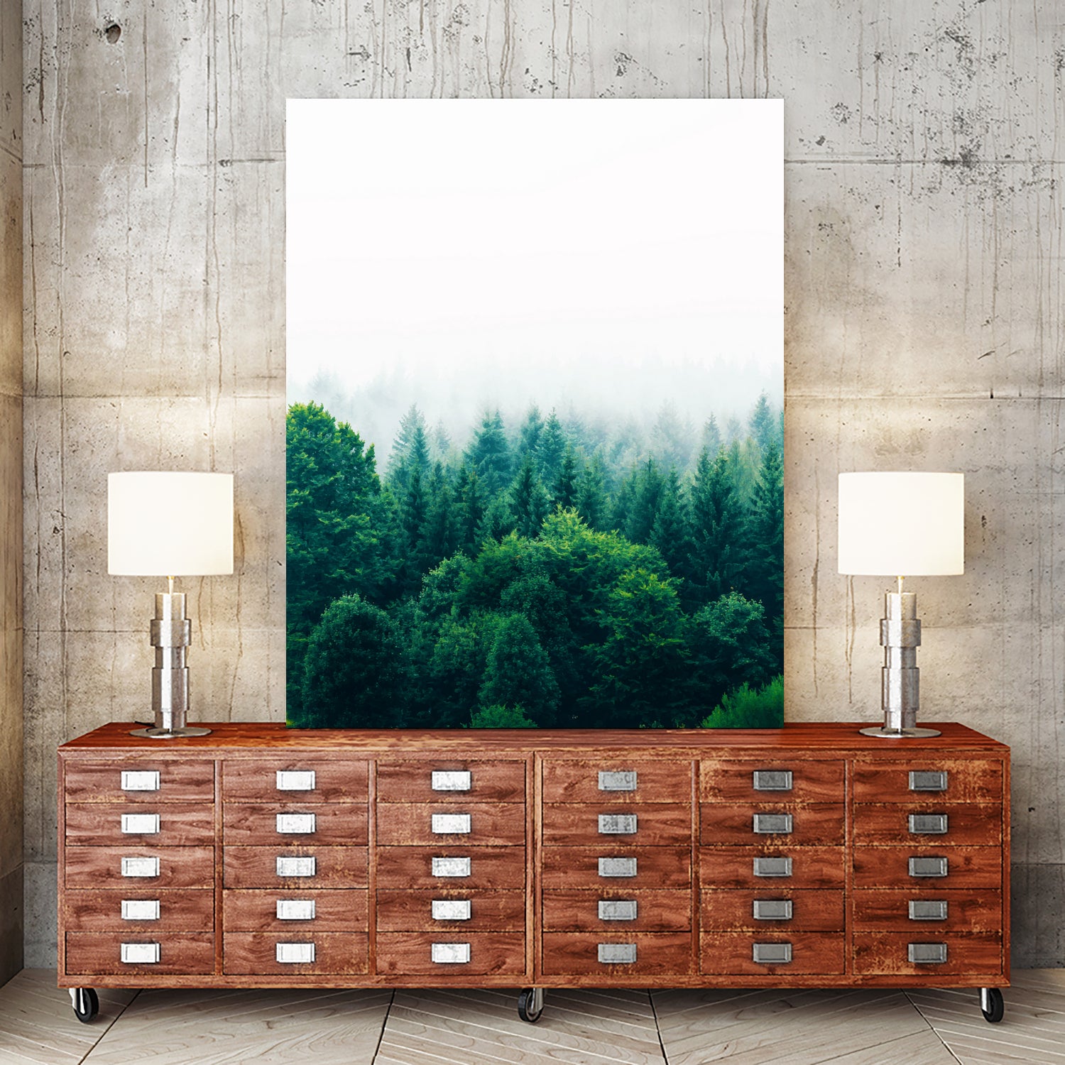 Adventure by Uma Gokhale on GIANT ART - green photo illustration