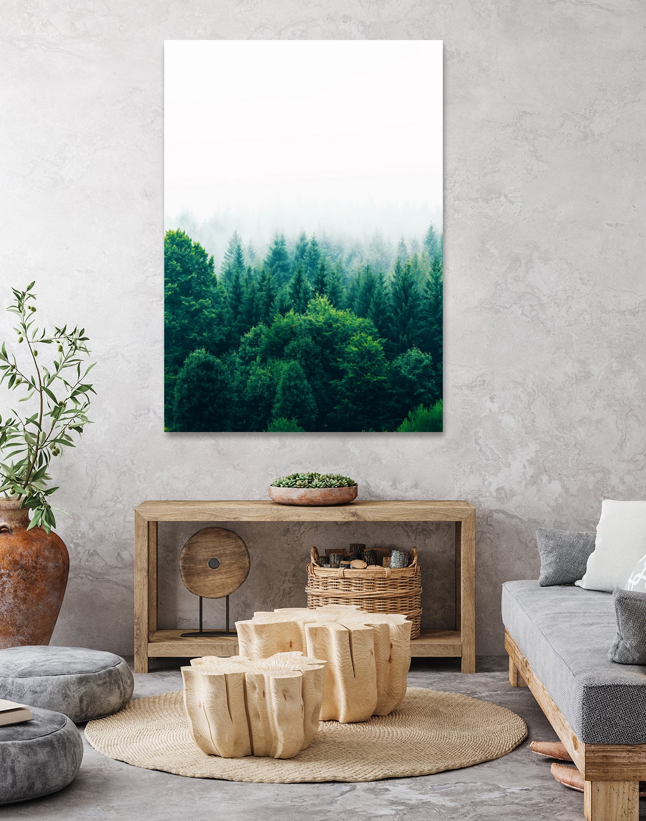 Adventure by Uma Gokhale on GIANT ART - green photo illustration