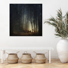 end of night by Dirk Wüstenhagen on GIANT ART - blue photo illustration