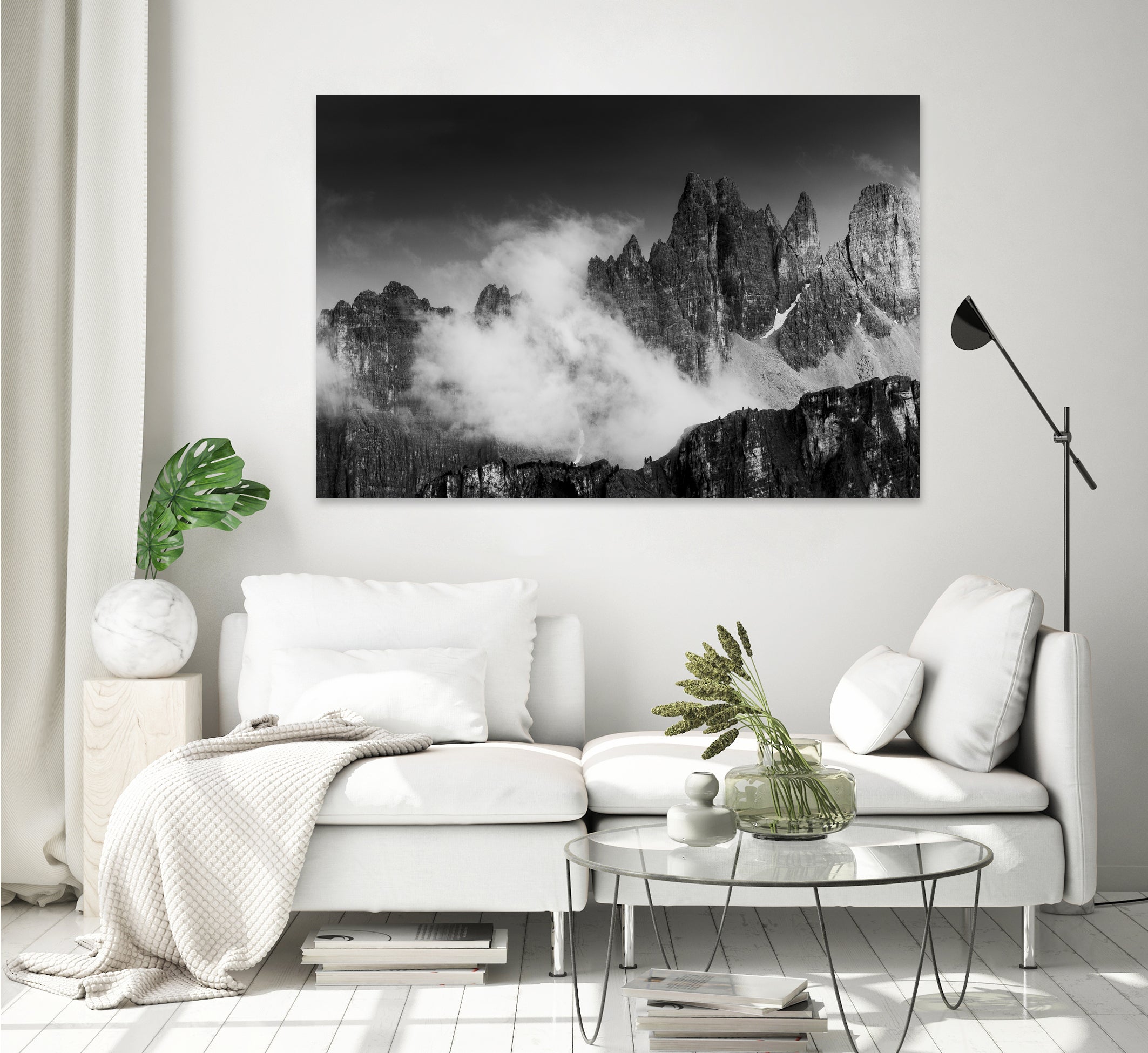 Rising Cloud in the Dolomites by Gabor Boszormenyi on GIANT ART - white photo illustration
