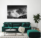 Rising Cloud in the Dolomites by Gabor Boszormenyi on GIANT ART - white photo illustration