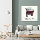 Owlbear Don't Care by Andy Wynn on GIANT ART - blue character design