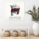 Owlbear Don't Care by Andy Wynn on GIANT ART - blue character design