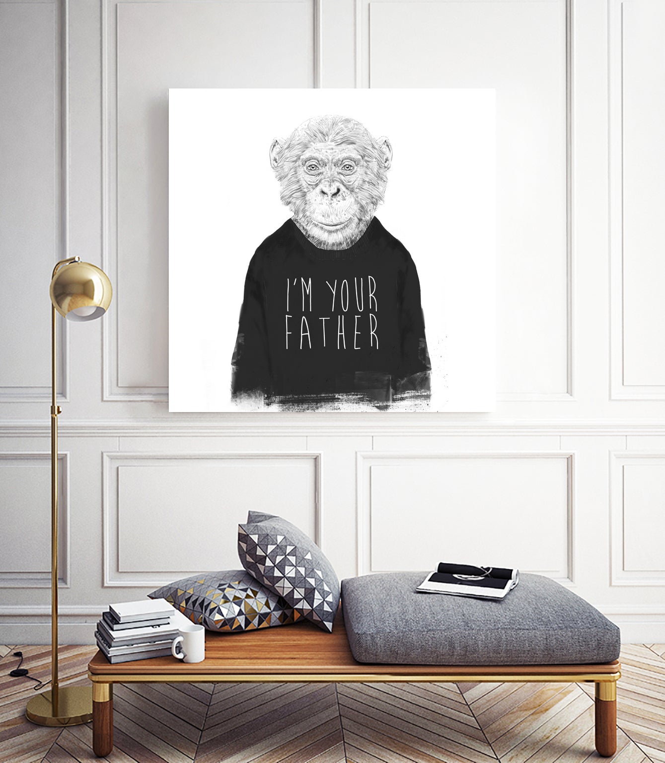 I'm your father by Solti Balázs on GIANT ART - white digital drawing