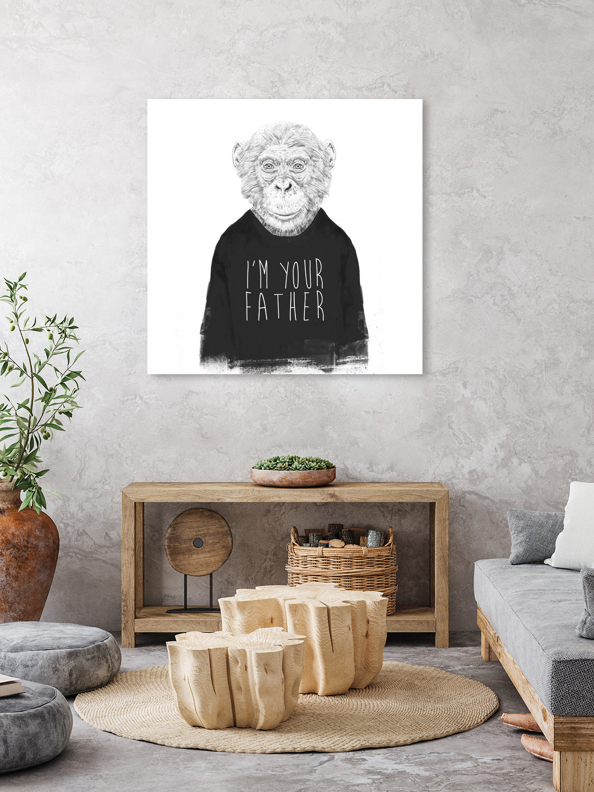 I'm your father by Solti Balázs on GIANT ART - white digital drawing