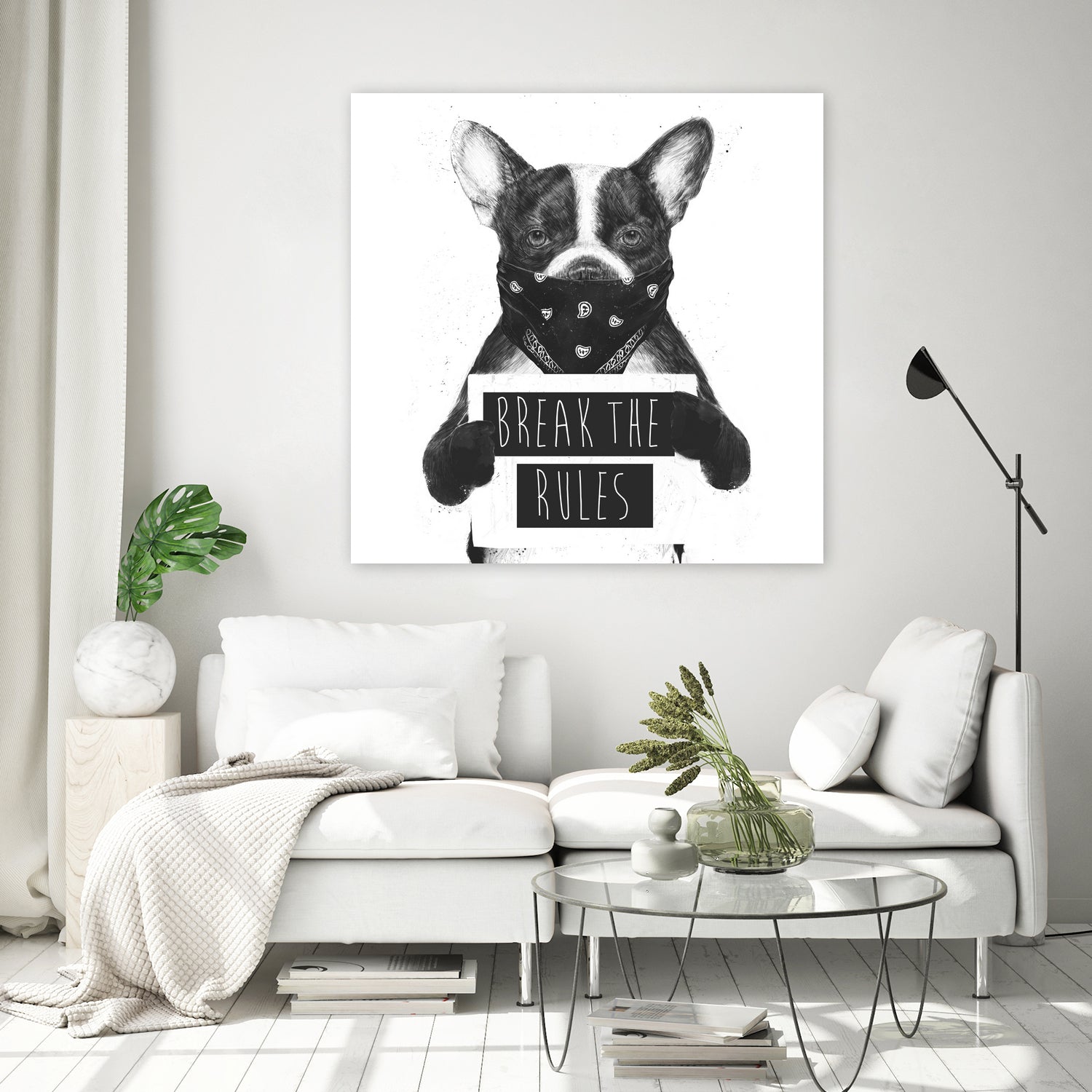 Rebel dog by Solti Balázs on GIANT ART - white digital drawing
