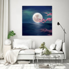 Luna by Elena Bragioto on GIANT ART - blue digital painting