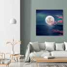 Luna by Elena Bragioto on GIANT ART - blue digital painting