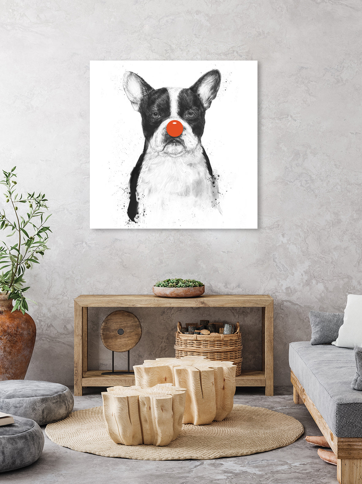 I'm not your clown by Solti Balázs on GIANT ART - white digital drawing