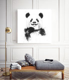 Funny panda by Solti Balázs on GIANT ART - white digital drawing