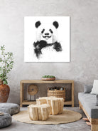 Funny panda by Solti Balázs on GIANT ART - white digital drawing