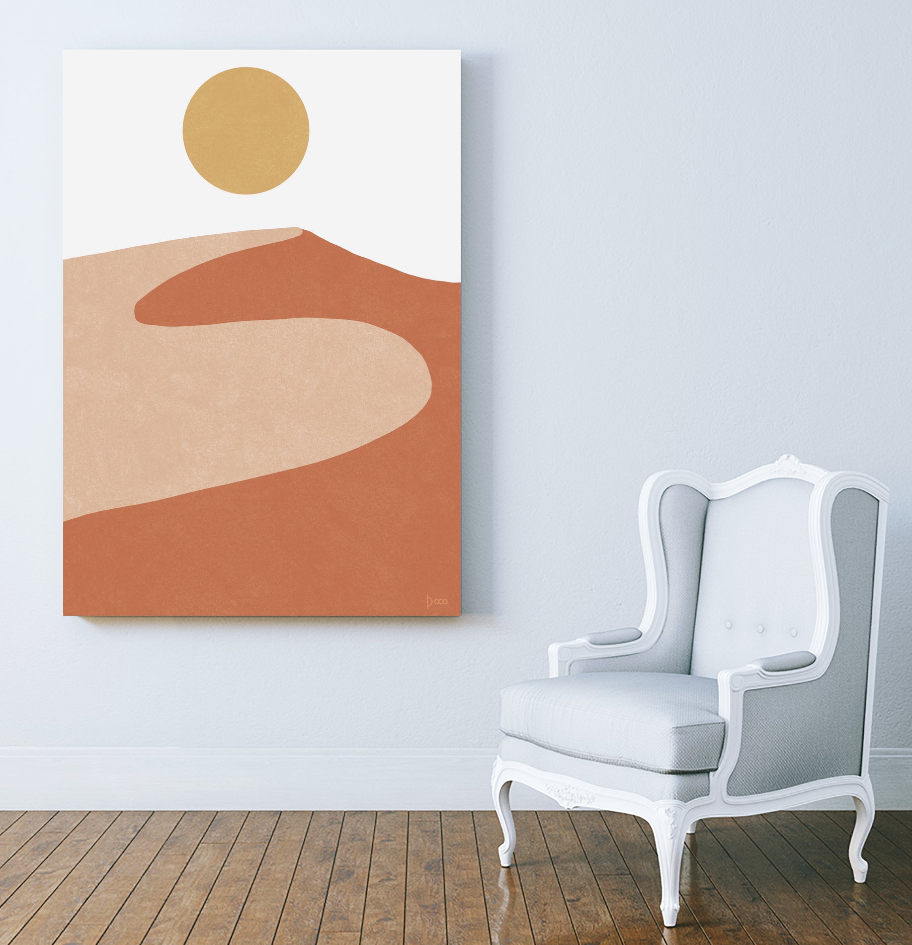 Desert Mountain I by Digital  Canvas on GIANT ART - digital