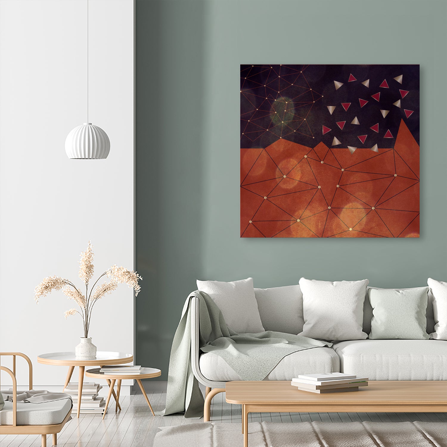 Magic Night by Mirella Pavesi on GIANT ART - brown digital painting