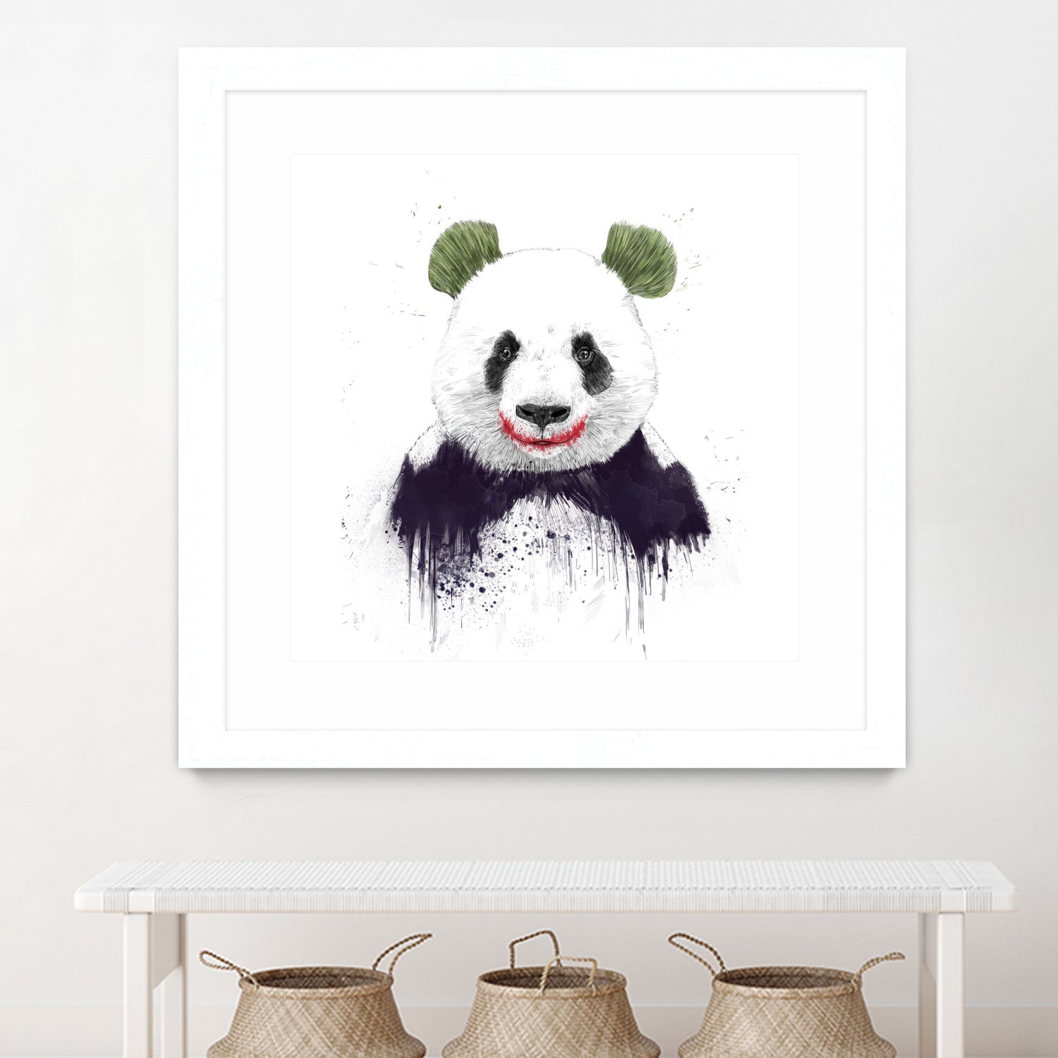 jokerface by Solti Balázs on GIANT ART - white digital painting