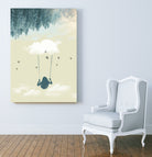 Lucy in the sky by Vin Zzep on GIANT ART - white photo illustration