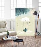 Lucy in the sky by Vin Zzep on GIANT ART - white photo illustration