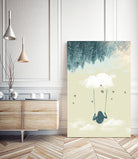 Lucy in the sky by Vin Zzep on GIANT ART - white photo illustration