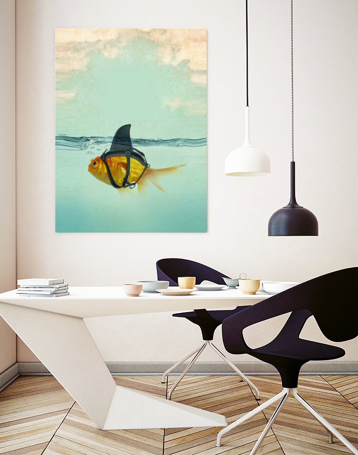 Brilliant Disguise by Vin Zzep on GIANT ART - white digital painting