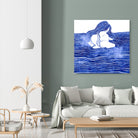 Nereid XXI by Stevyn Llewellyn on GIANT ART - blue digital painting