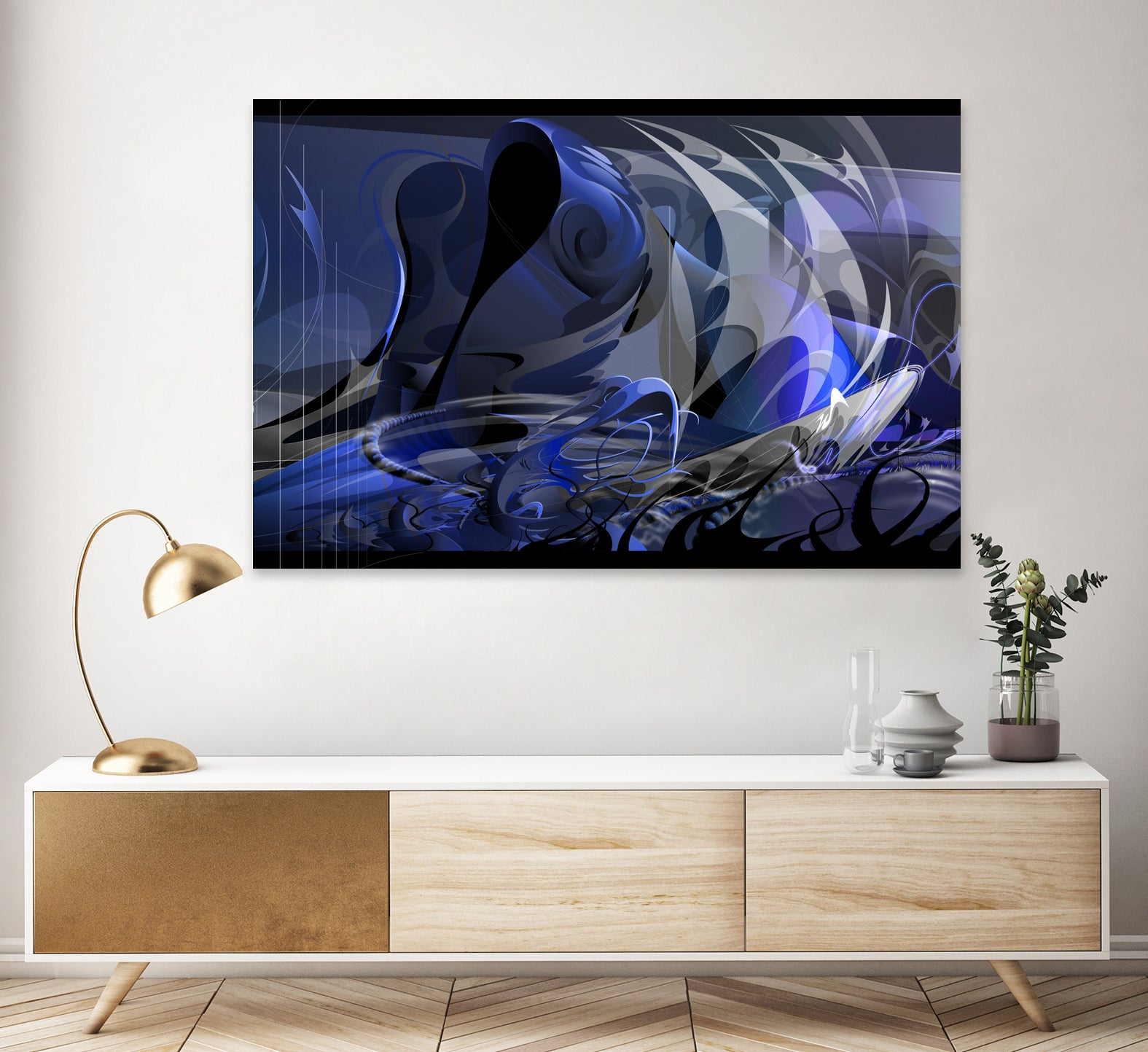 CURRENTS - Special Request Edition by James Mulvania on GIANT ART - white digital drawing