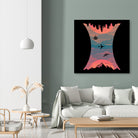 Sunrise / Sunset by Wayne Minnis on GIANT ART - blue digital drawing