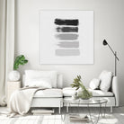 Black & White Stripes by Dana Shek on GIANT ART - white digital painting