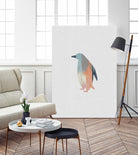 Pastel Penguin by Dana Shek on GIANT ART - white digital painting