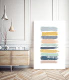 Pastel Stripes by Dana Shek on GIANT ART - white digital painting