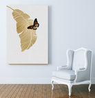 Butterfly & Palm by Dana Shek on GIANT ART - white digital painting