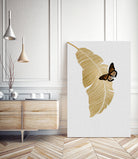 Butterfly & Palm by Dana Shek on GIANT ART - white digital painting