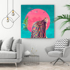 Jaguar by Ali Gulec on GIANT ART - white photo manipulation