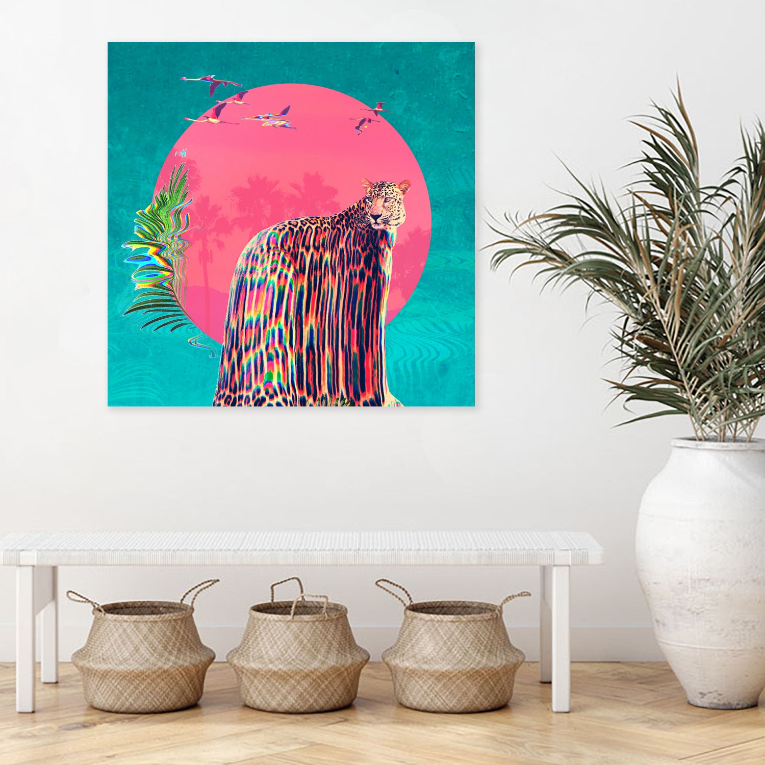 Jaguar by Ali Gulec on GIANT ART - white photo manipulation