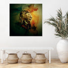 Skull Lord III by RIZA PEKER on GIANT ART - yellow photo manipulation